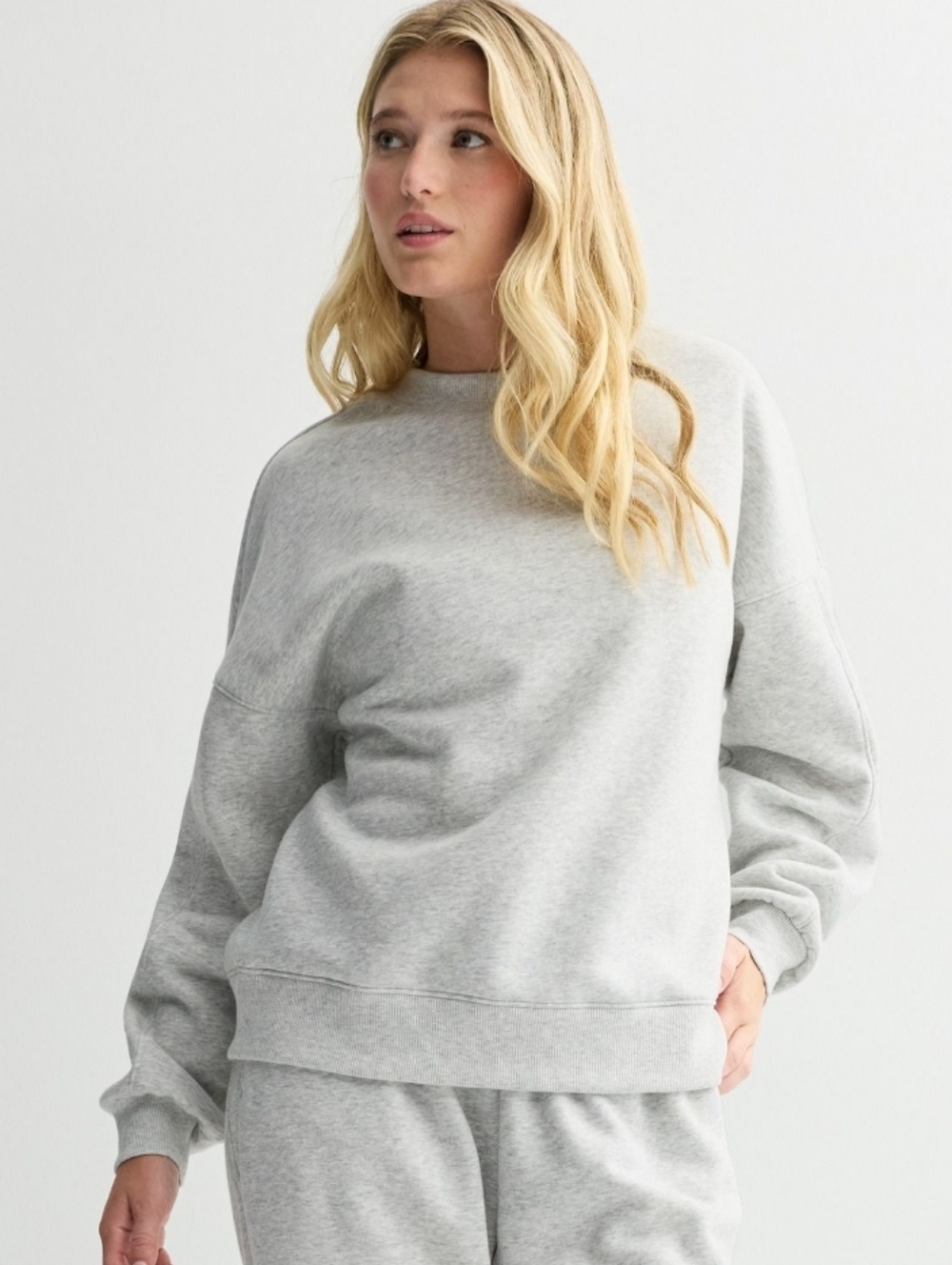 FLX Heavyweight Embrace Fleece Crewneck Pullover Sweatshirt New With Tags